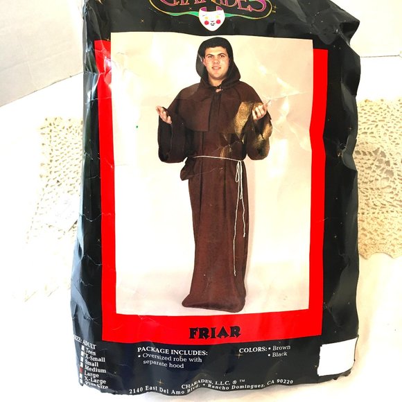 Friar Monk Renaissance Medieval Priest Robe NWT NOS - Picture 1 of 13